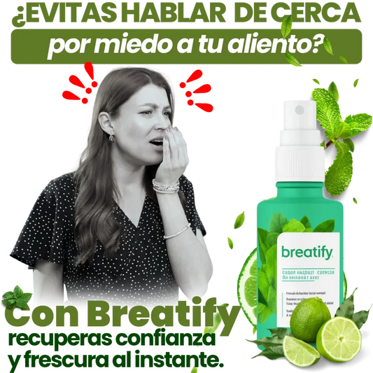 🌿Breatify™: La solución definitiva al mal aliento crónico